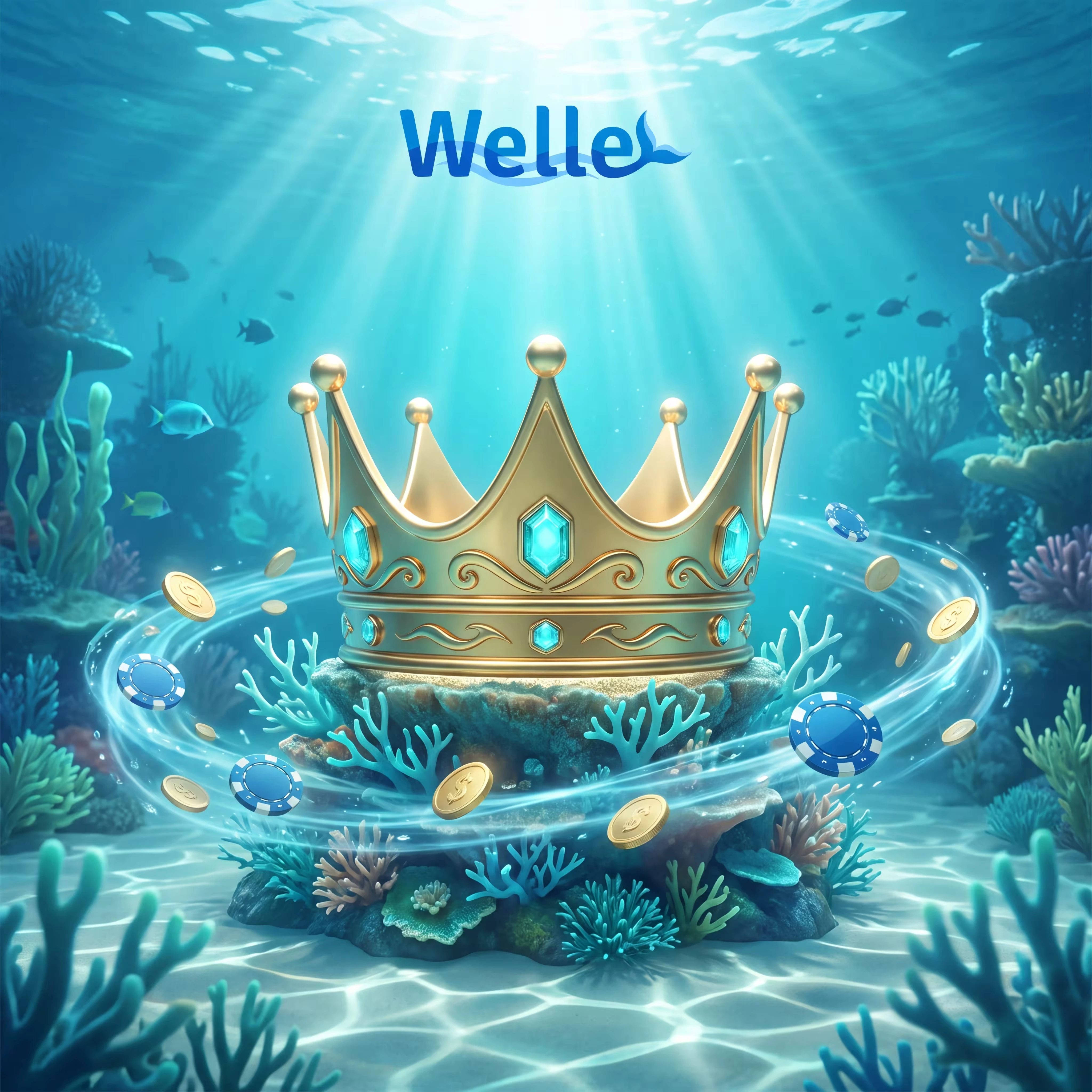 Corona dorata Welle Casino per premi fedeltà